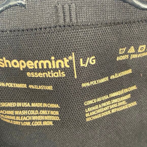 Shapermint Leggings Women’s Large Black Shapewear High Waist - Picture 6 of 7